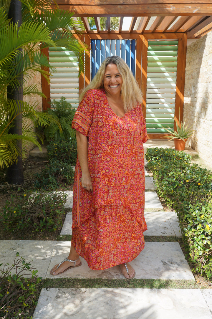 VESTIDO NEIBA ROJO