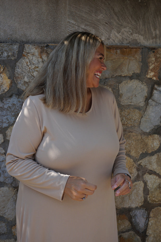 VESTIDO DAY BEIGE