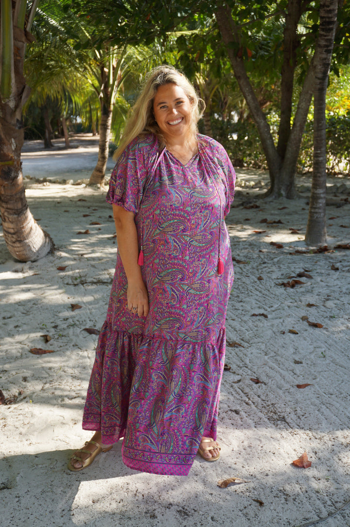 VESTIDO ISABELA MORADO