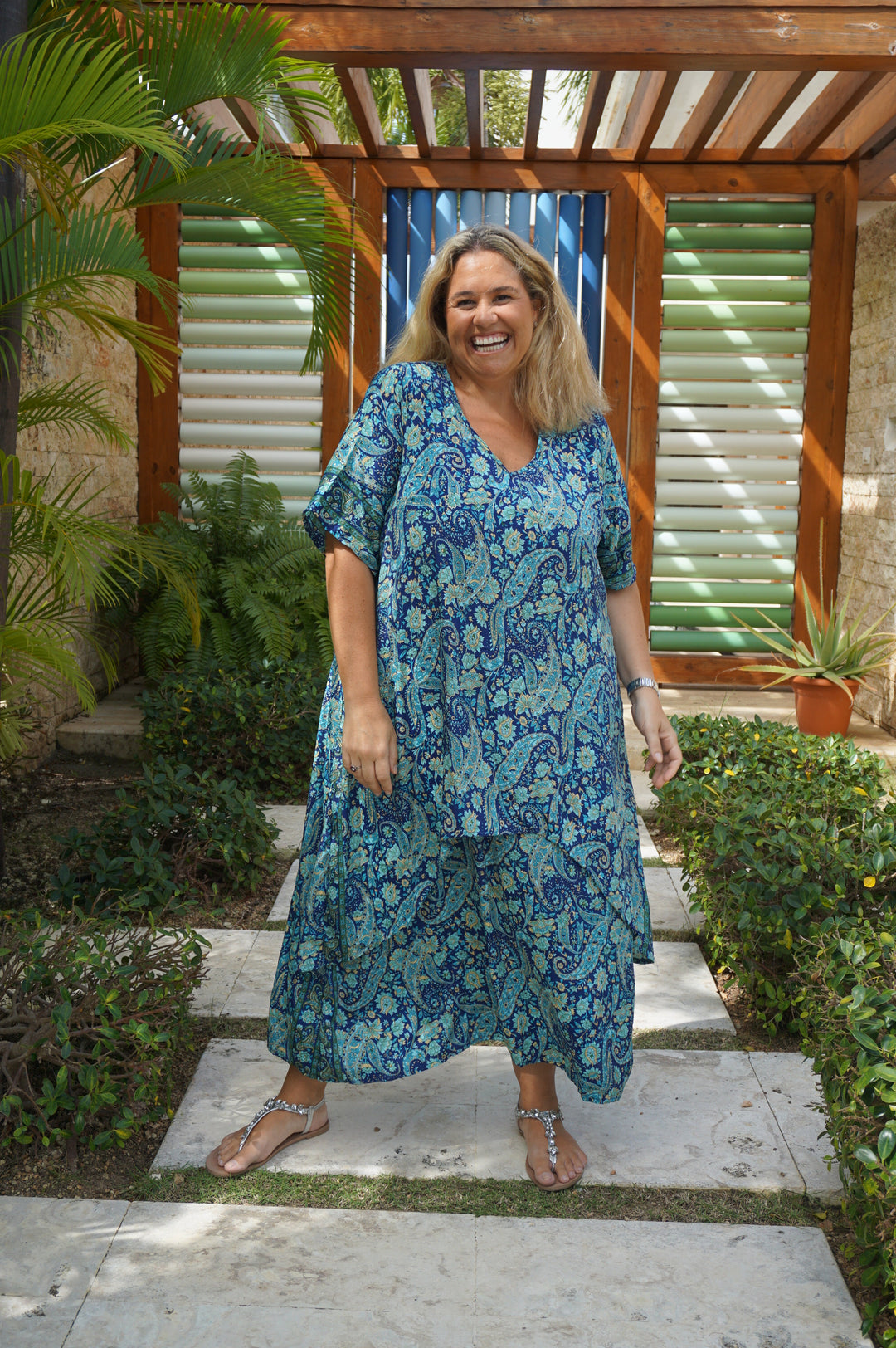 VESTIDO NEIBA MARINO