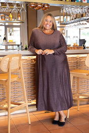 VESTIDO NIGHT BRONCE