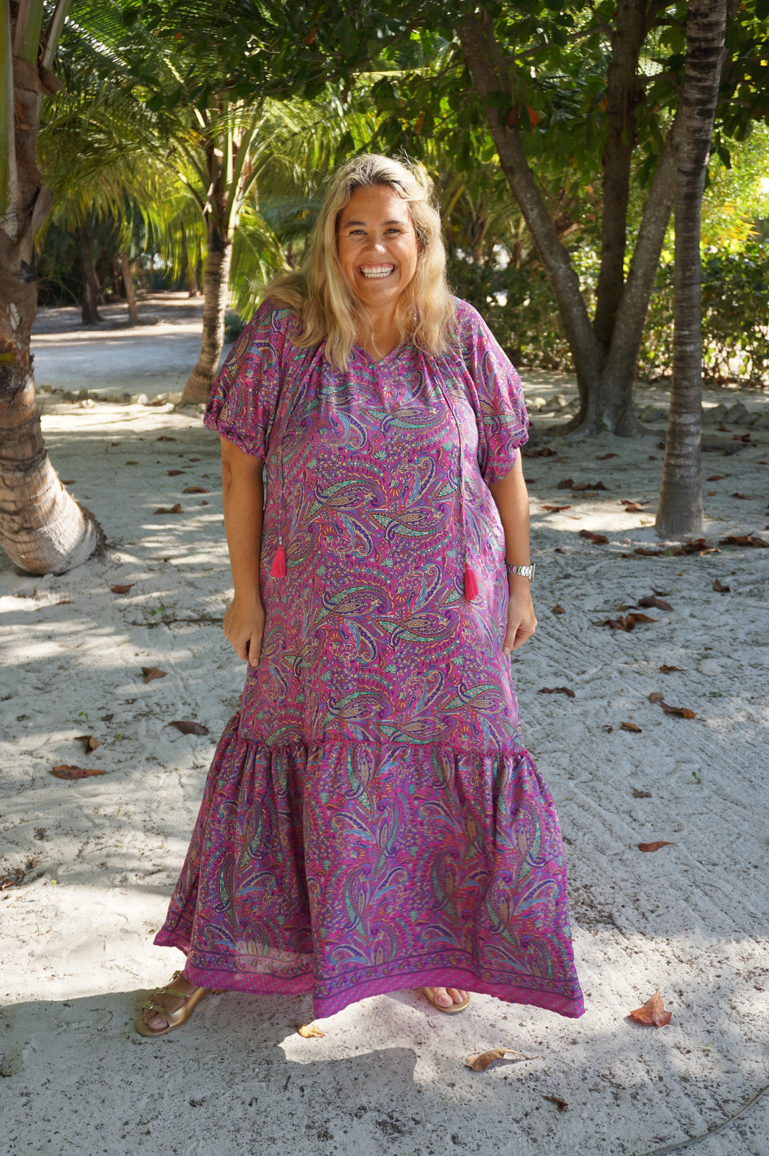 VESTIDO ISABELA MORADO