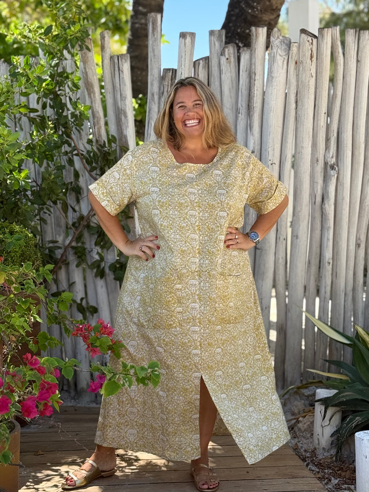 VESTIDO MACAO ÁMBAR