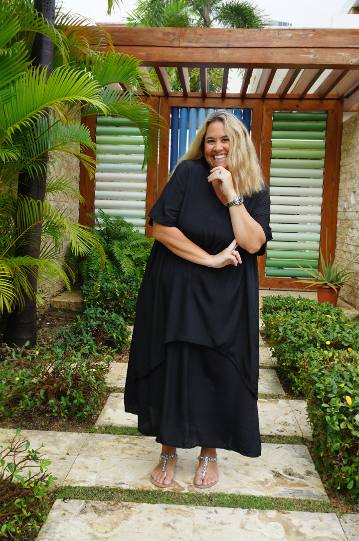 VESTIDO NEIBA NEGRO