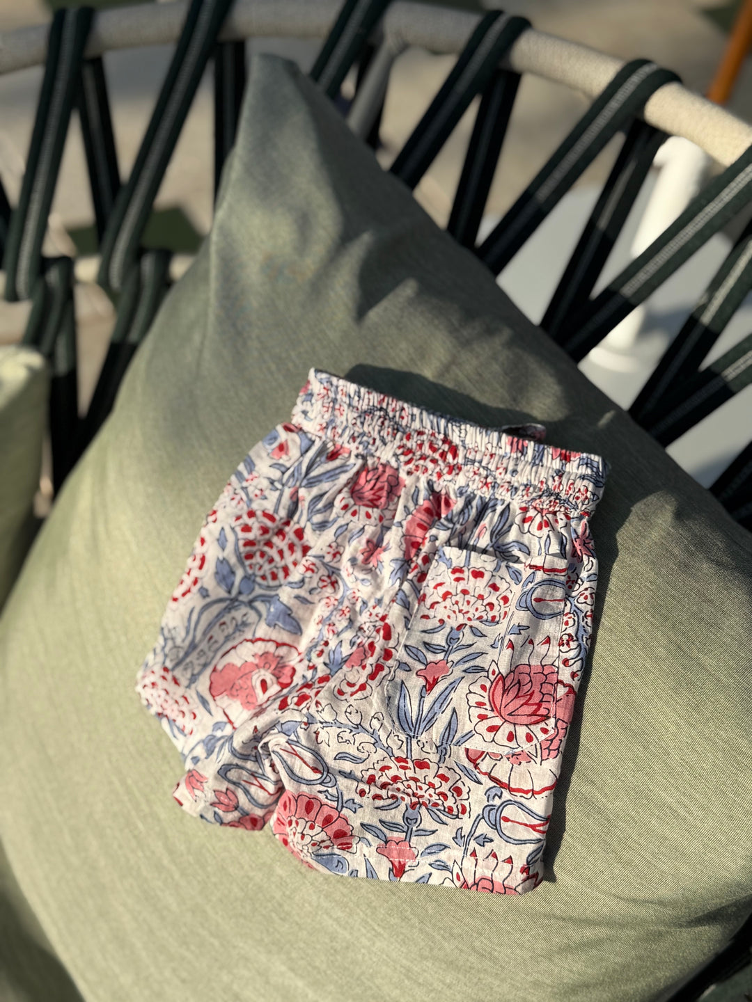 SHORT NAGUA CELESTE