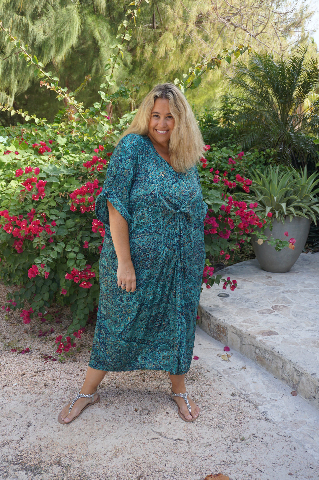 VESTIDO AZUA VERDE