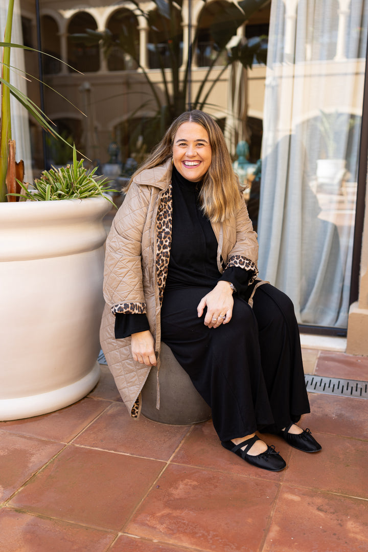 ABRIGO COZY CAMEL