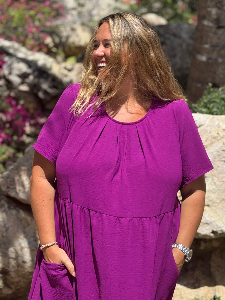 VESTIDO GRETA PÚRPURA