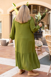 VESTIDO COMBO OLIVA