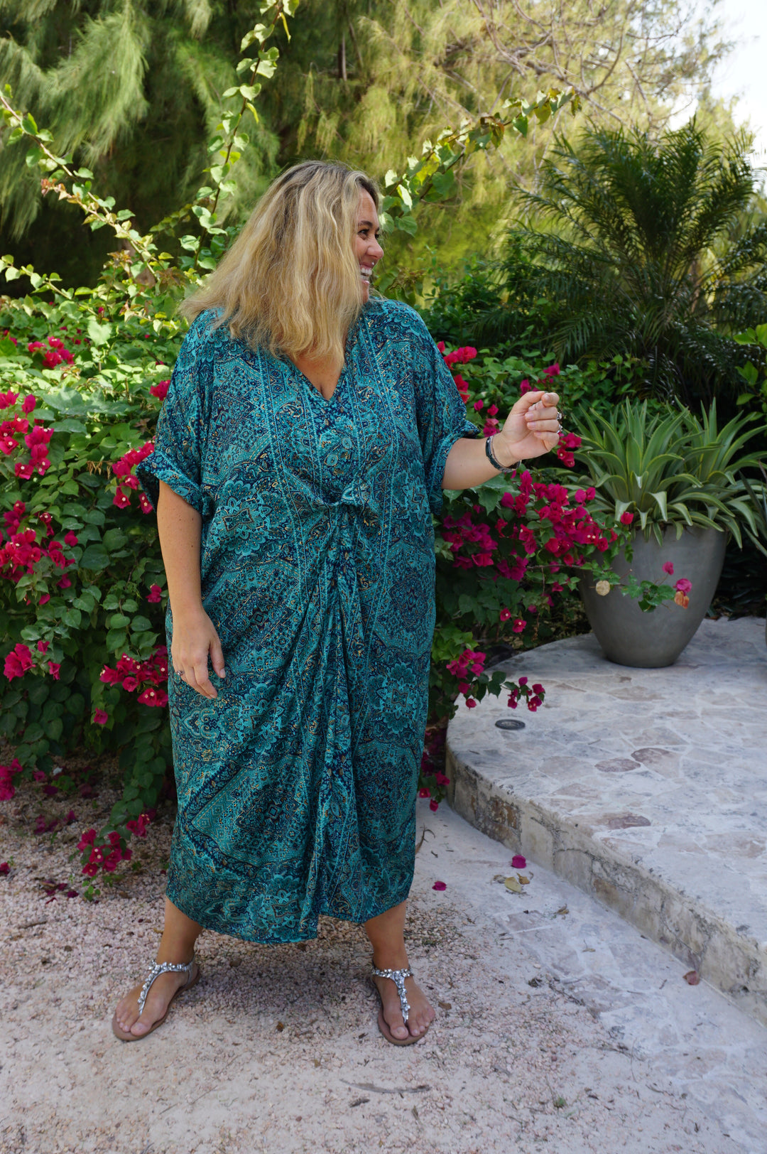 VESTIDO AZUA VERDE