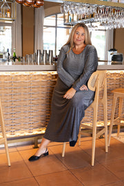 VESTIDO NIGHT SILVER