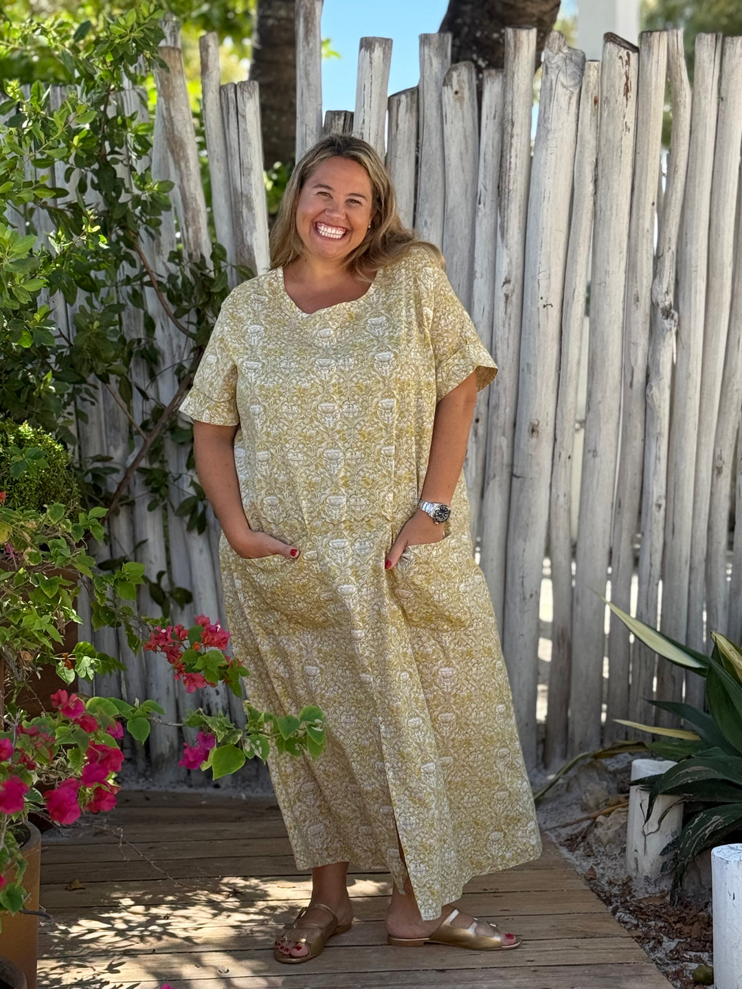VESTIDO MACAO ÁMBAR