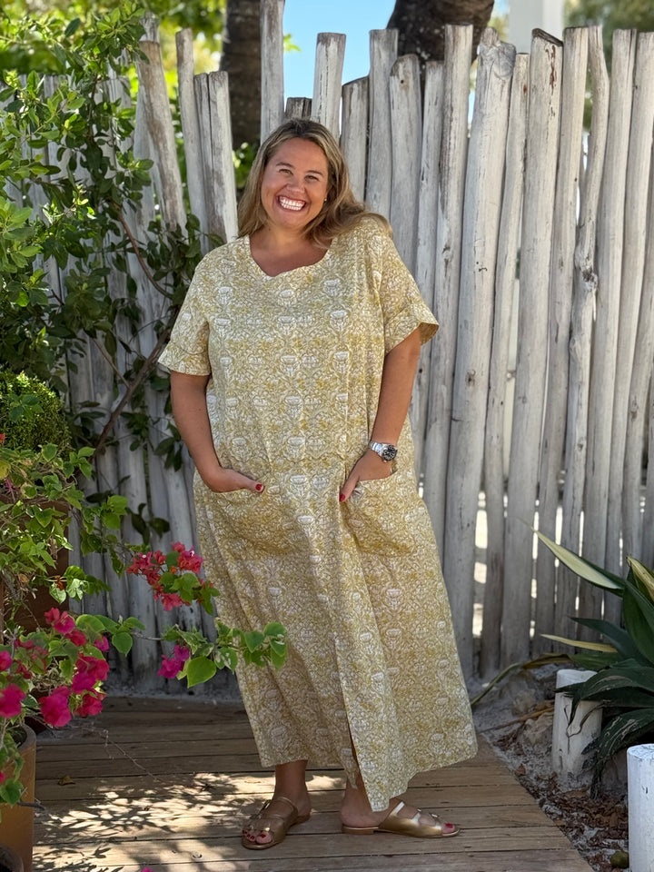 VESTIDO MACAO ÁMBAR