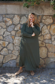 VESTIDO DAY CAQUI
