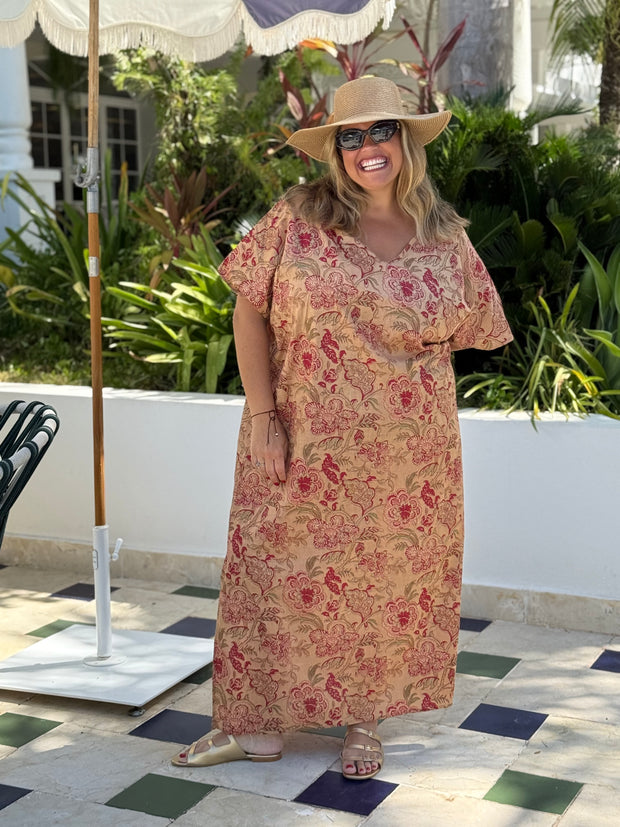VESTIDO CLUB BEIGE