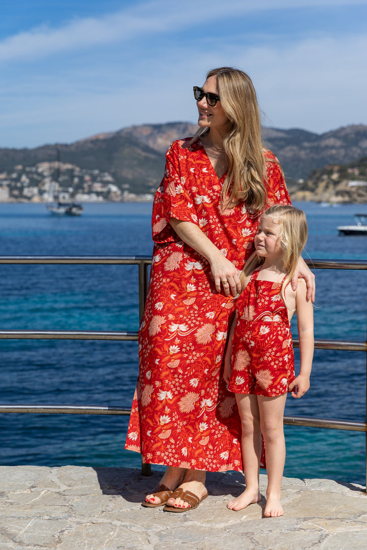 PETO FOX FLOR ROJO