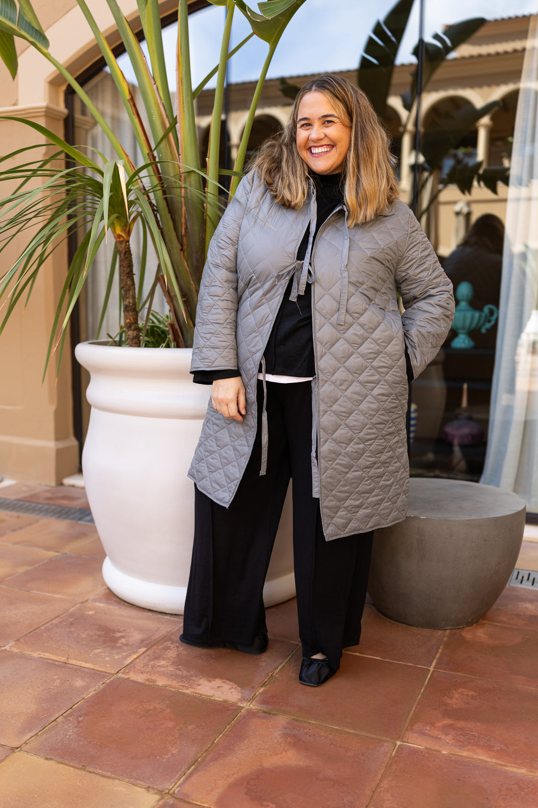ABRIGO COZY GRIS