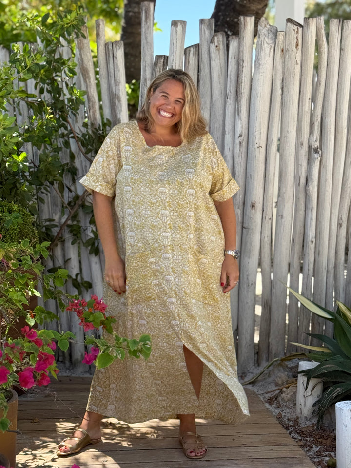 VESTIDO MACAO ÁMBAR