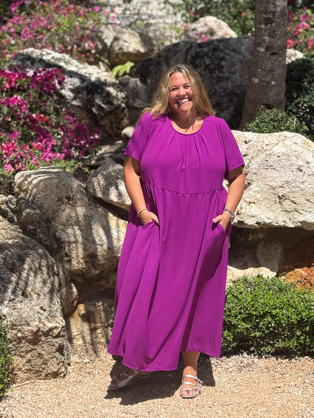 VESTIDO GRETA PÚRPURA