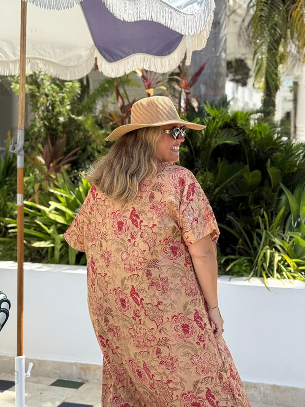 VESTIDO CLUB BEIGE