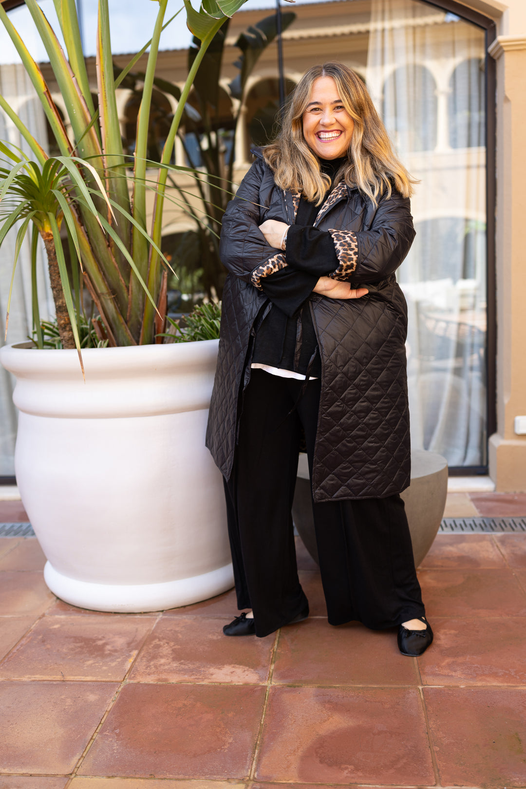 ABRIGO COZY NEGRO