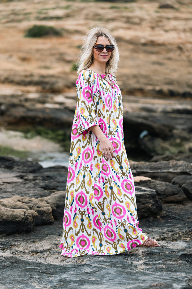 VESTIDO TERRENAS BLANCO
