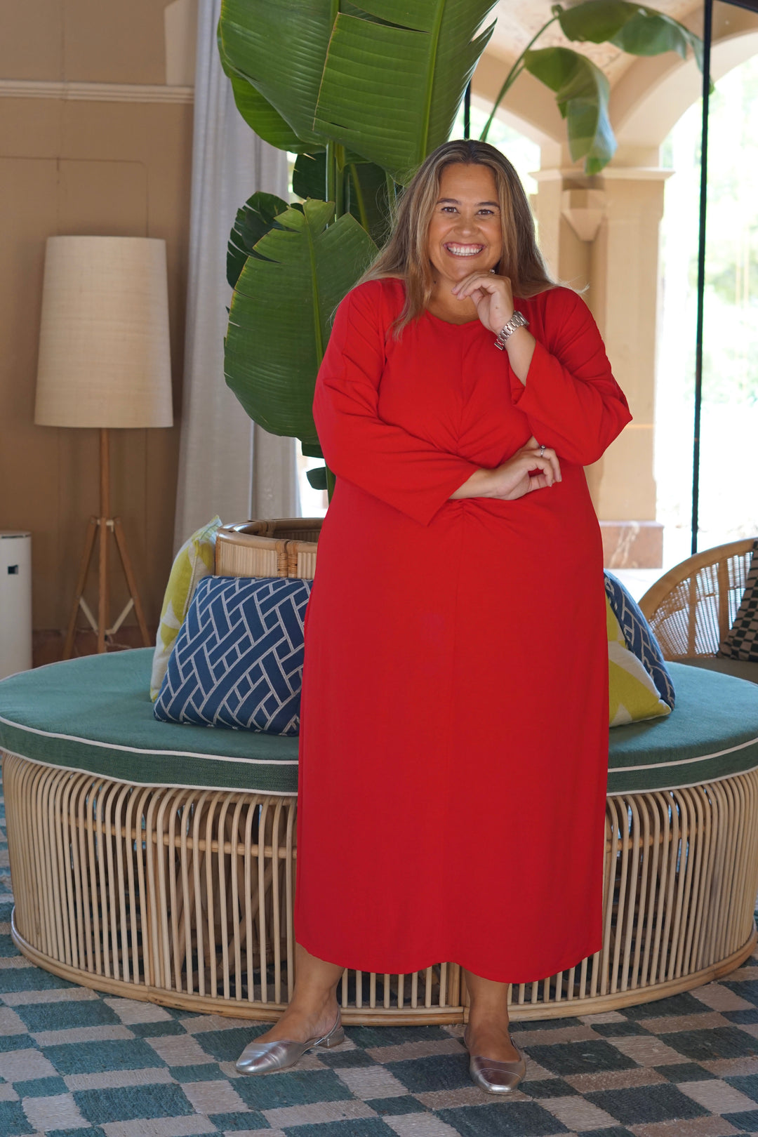 VESTIDO NUIT ROJO