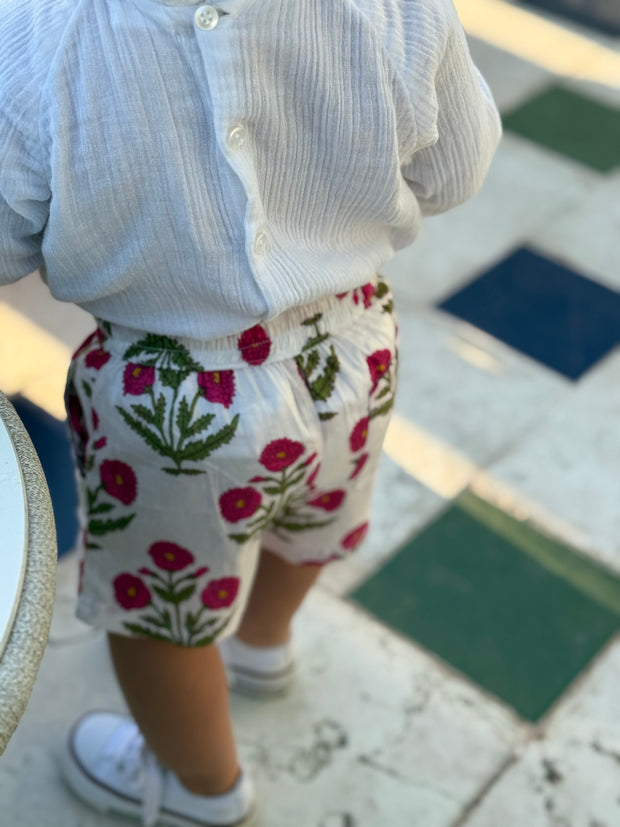 SHORT NAGUA FLOR