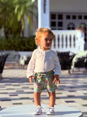 SHORT NAGUA TURQUESA