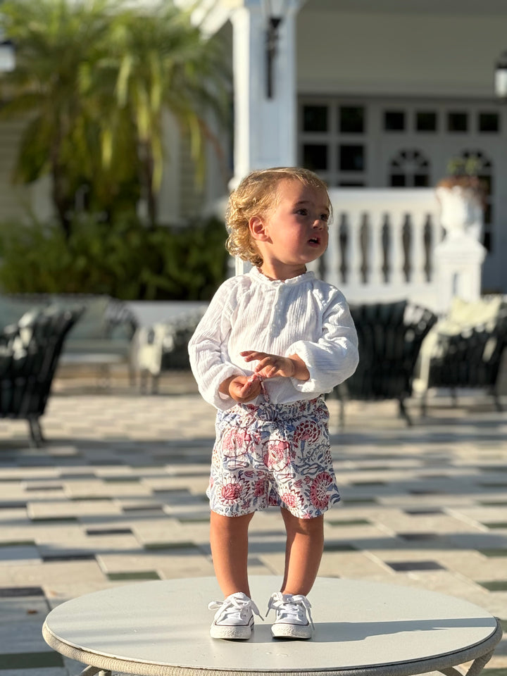 SHORT NAGUA CELESTE