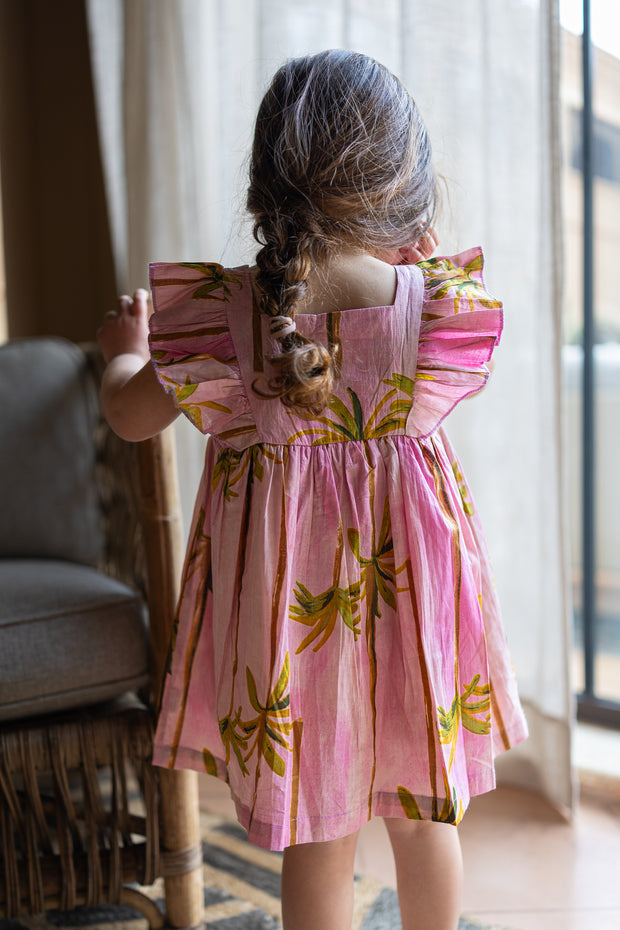 VESTIDO UVERO PALMERA ROSA