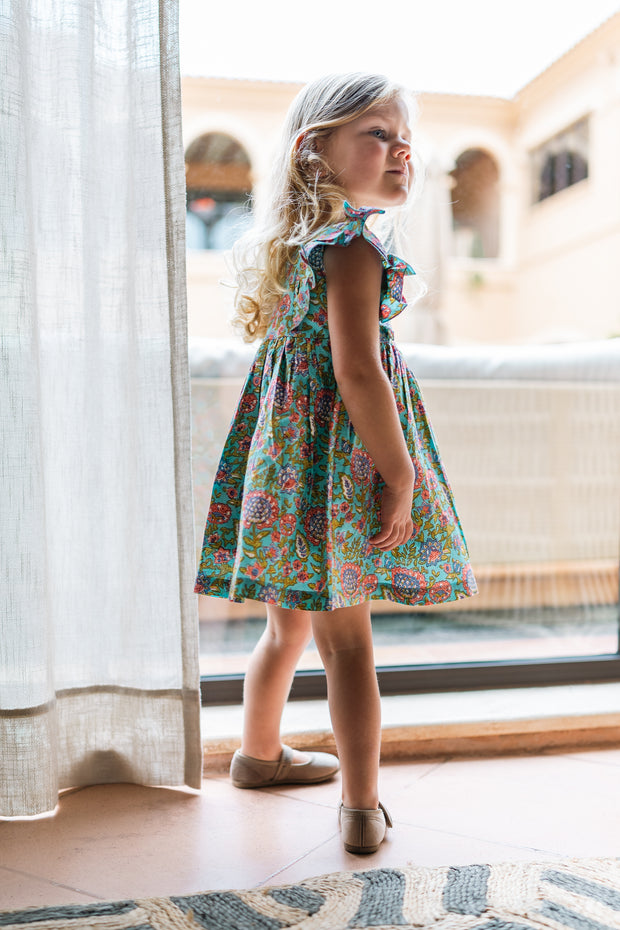 VESTIDO UVERO TURQUESA
