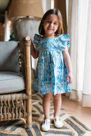 VESTIDO UVERO CELESTE