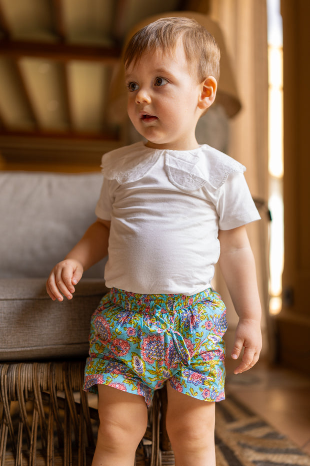 SHORT NAGUA TURQUESA