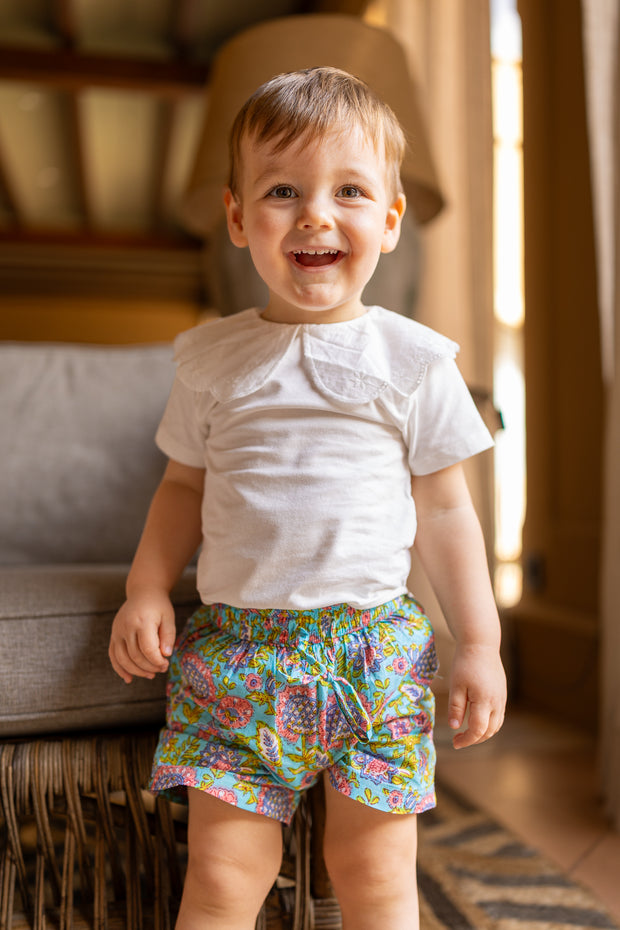 SHORT NAGUA TURQUESA