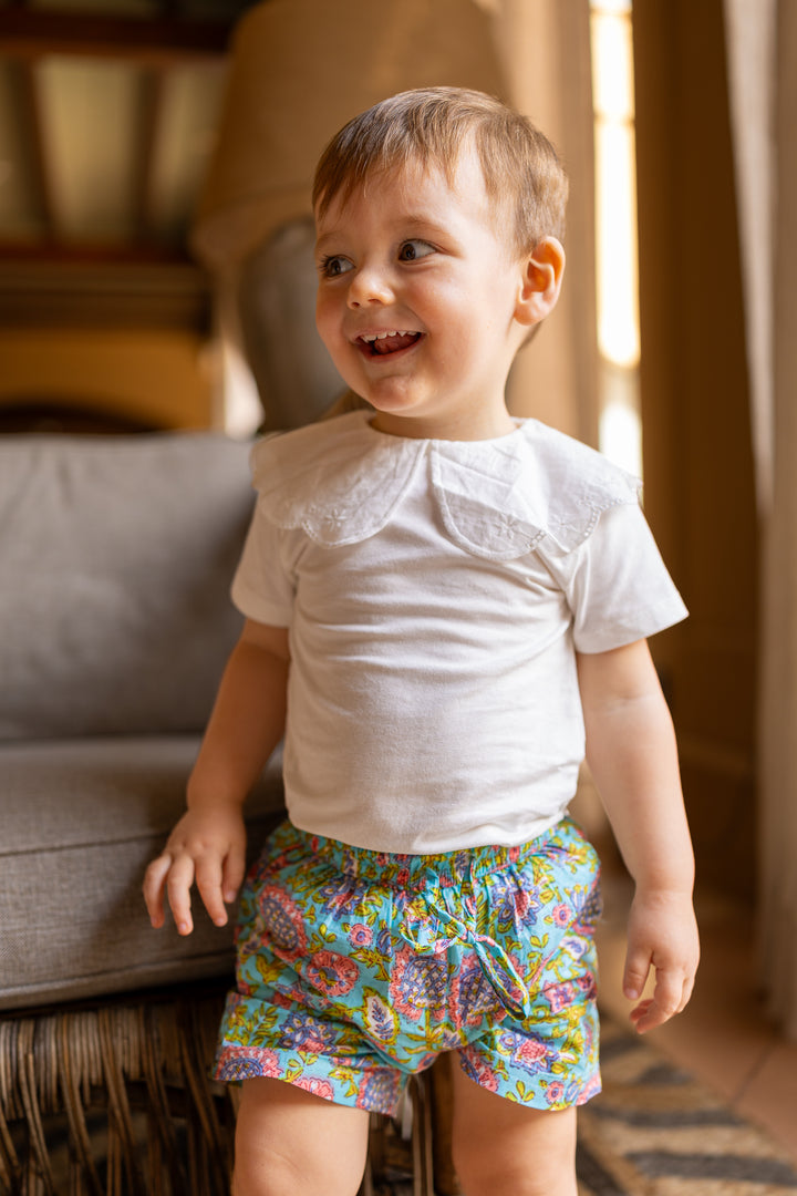 SHORT NAGUA TURQUESA