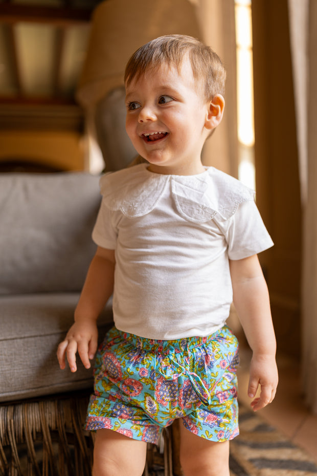 SHORT NAGUA TURQUESA