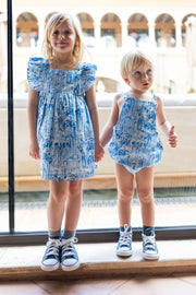 VESTIDO UVERO CELESTE