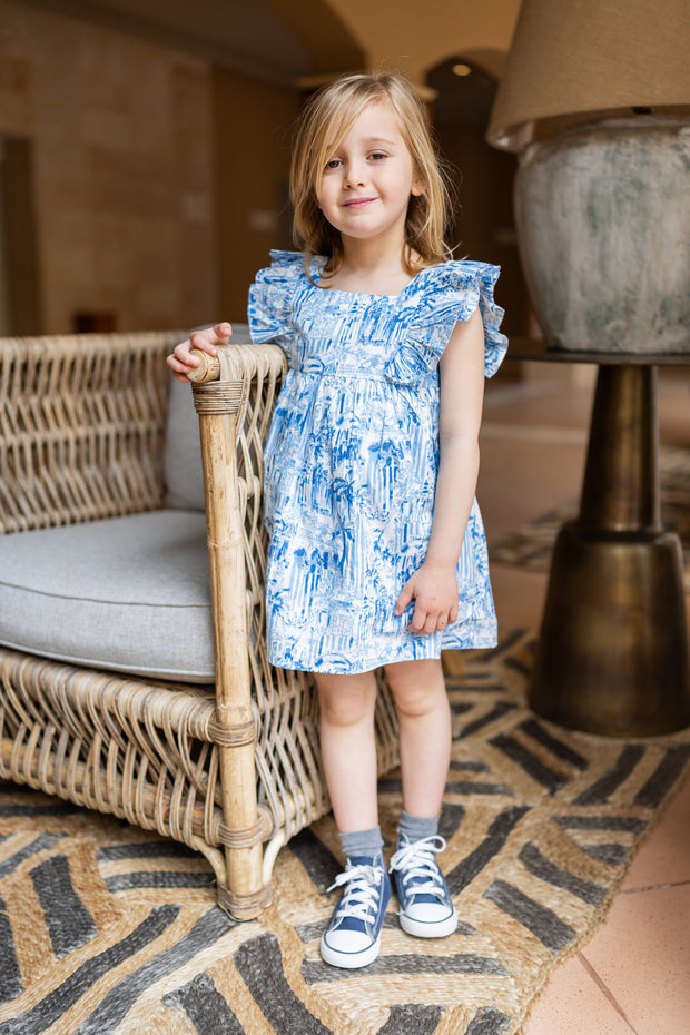 VESTIDO UVERO CELESTE
