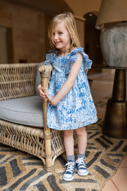 VESTIDO UVERO CELESTE