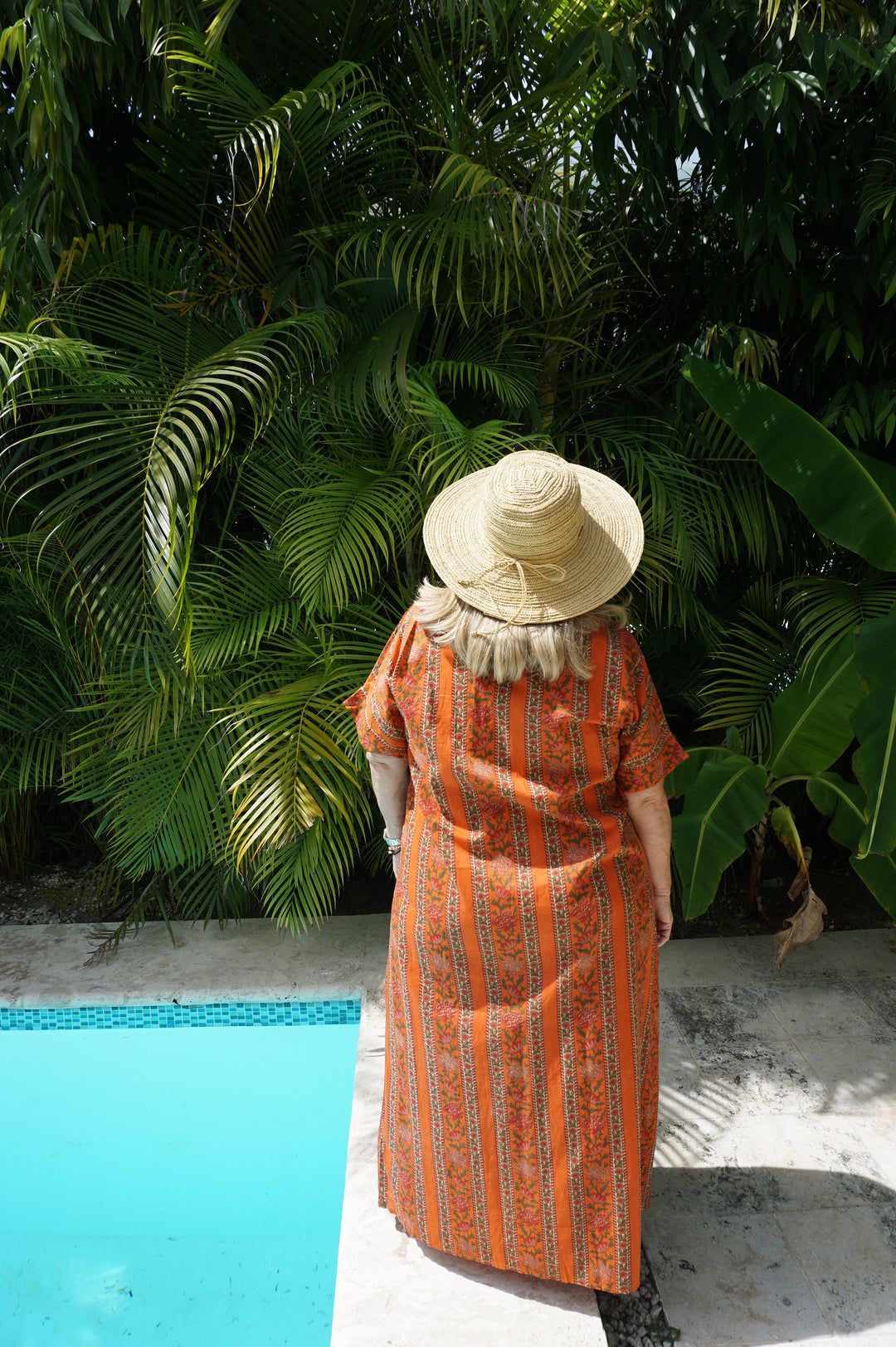 VESTIDO CONSTANZA NARANJA