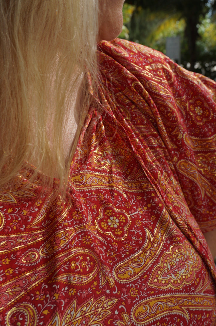 VESTIDO ISABELA ROJO