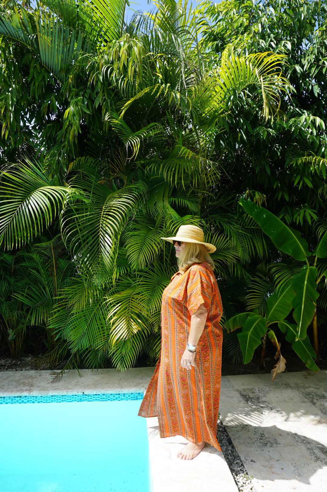 VESTIDO CONSTANZA NARANJA