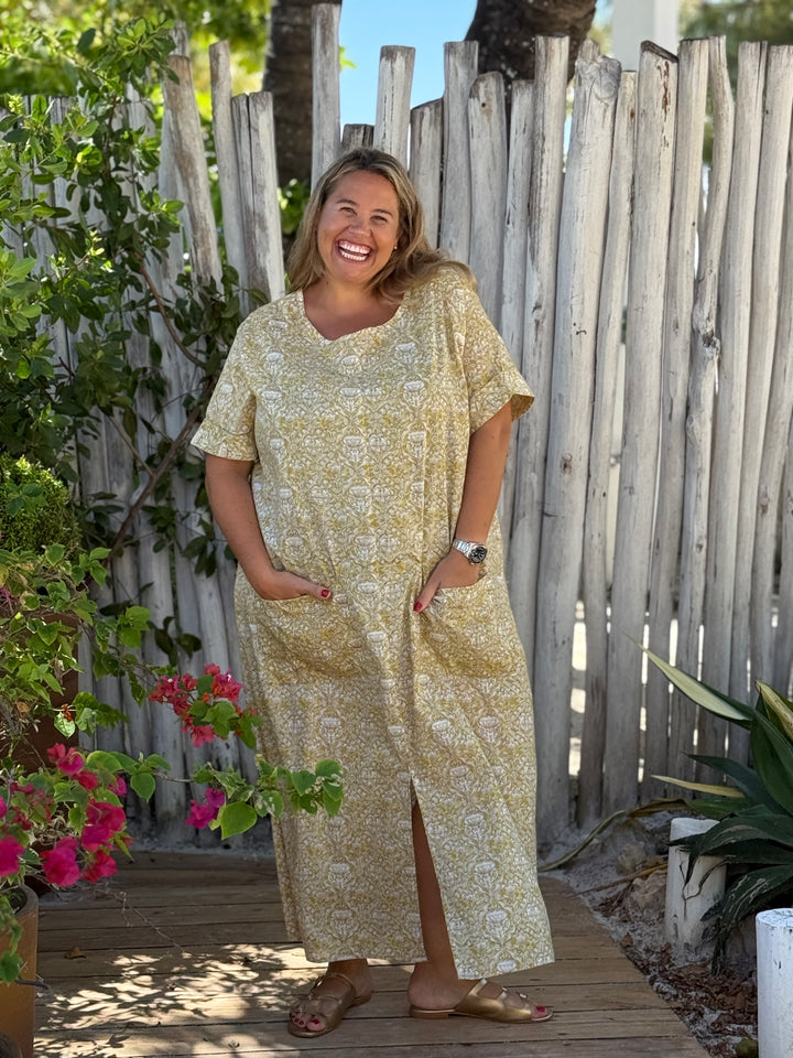 VESTIDO MACAO ÁMBAR
