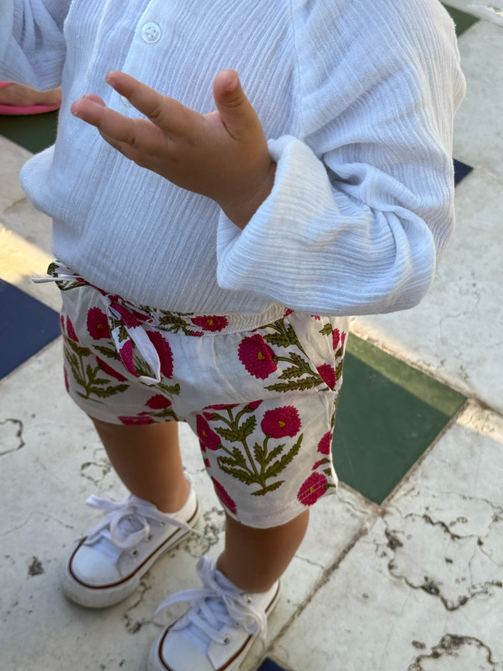 SHORT NAGUA FLOR