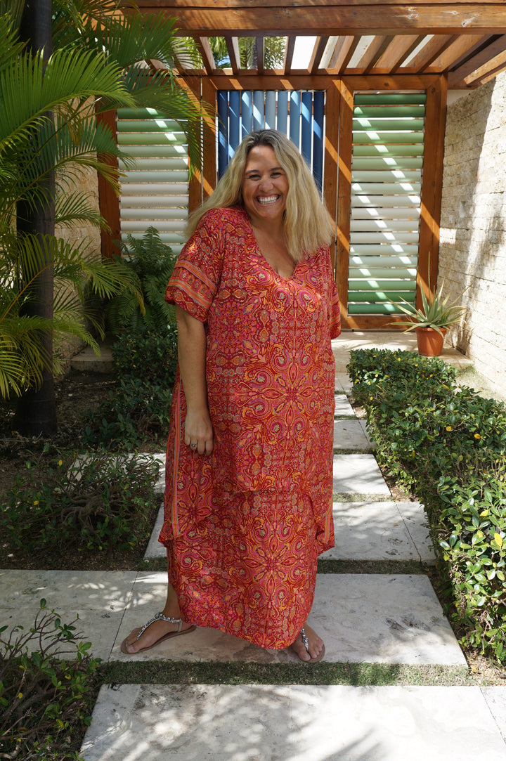 VESTIDO NEIBA ROJO