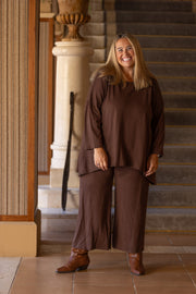 CONJUNTO LYON MARRÓN