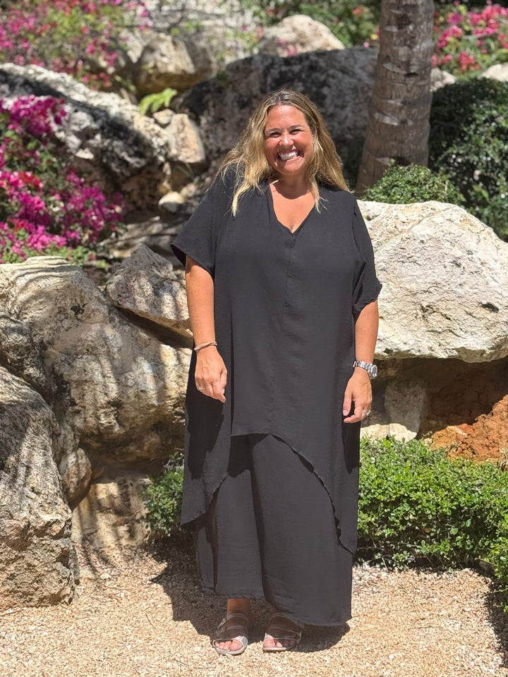 VESTIDO MALTA NEGRO