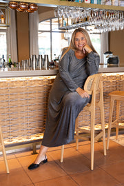 VESTIDO NIGHT SILVER