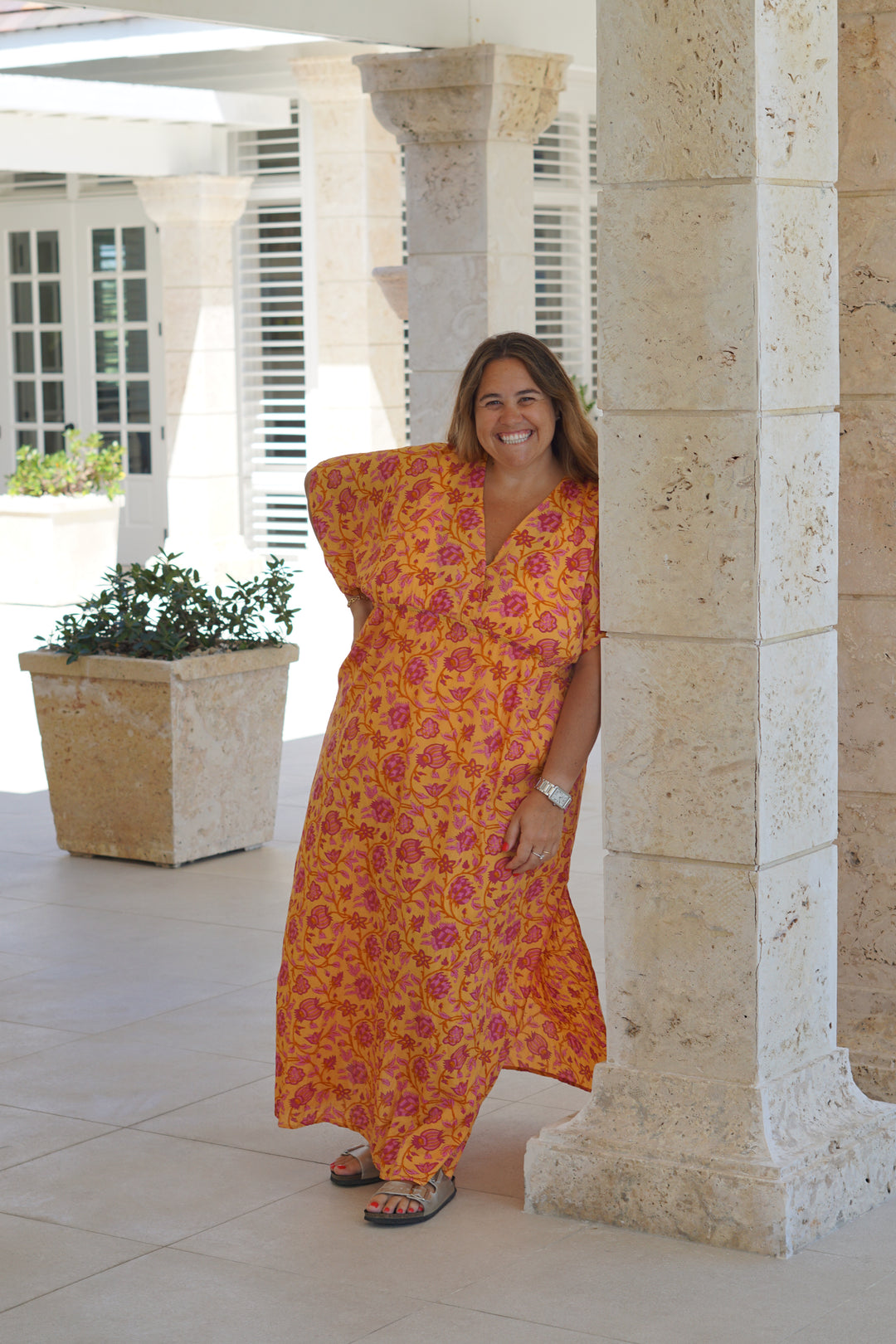 VESTIDO MARTA AMARILLO